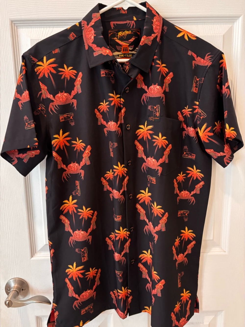 Retro Rifle The Crab Button Down Short Sleeve‎
